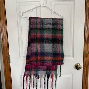 Plaid Multicolor Scarf